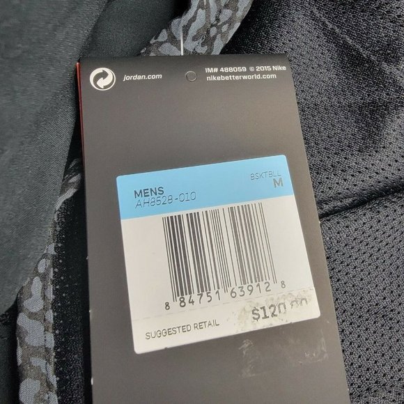 Nike Jordan Men's ULTRA FLIGHT ELEPHANT Jacket NWT AH8528-010 Medium - Picture 3 of 3